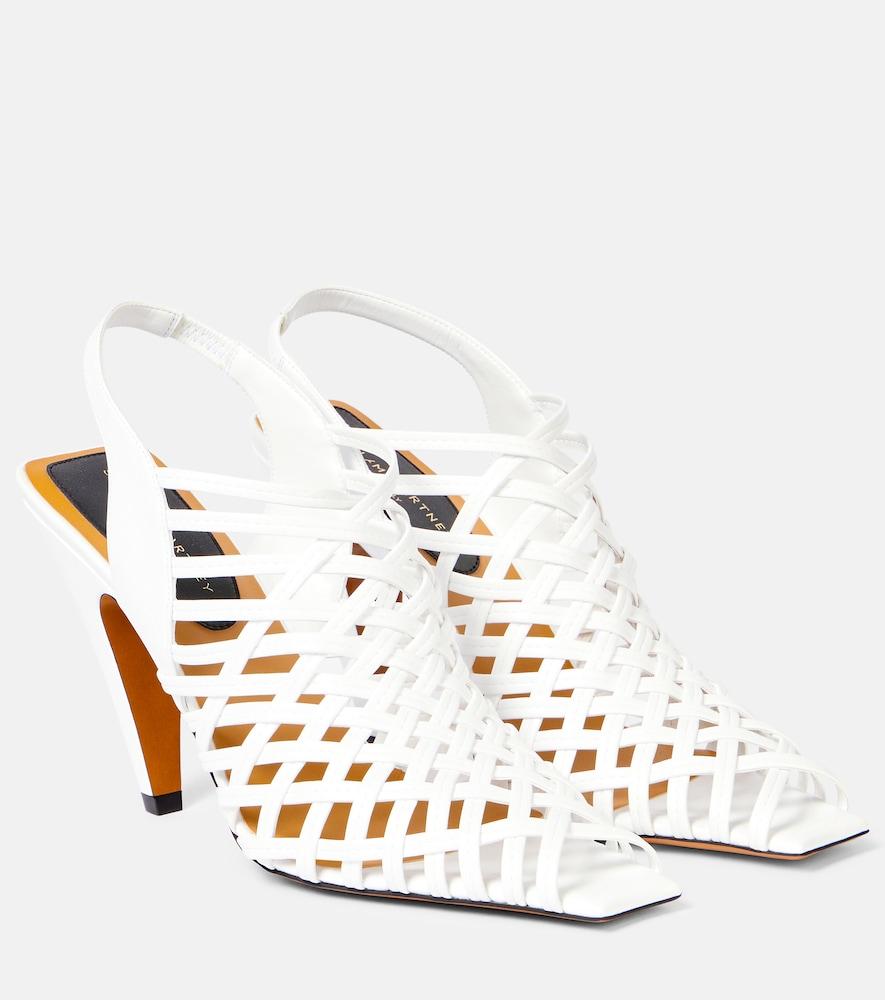 stella mccartney stella spur slingback pumps