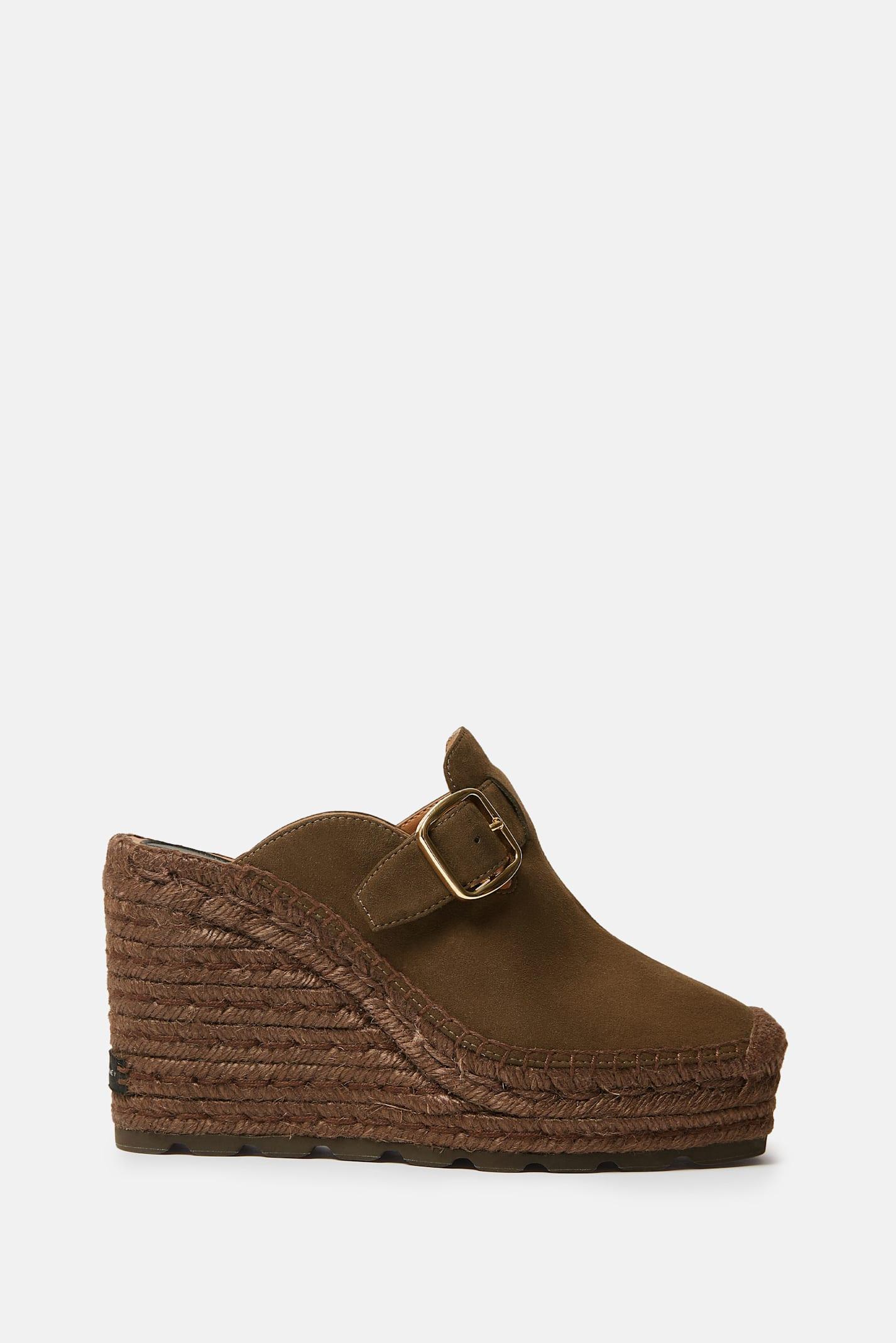 stella mccartney suede gaia clog
