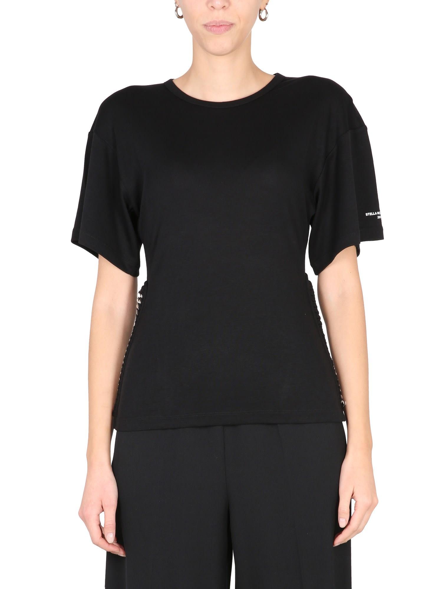 stella mccartney t-shirt with chain detail
