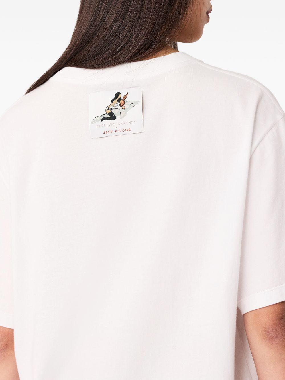 stella mccartney t-shirts and polos white cotton - women