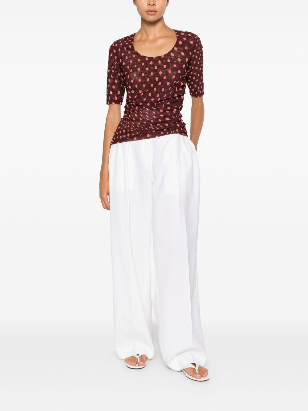 stella mccartney top bordeaux - women