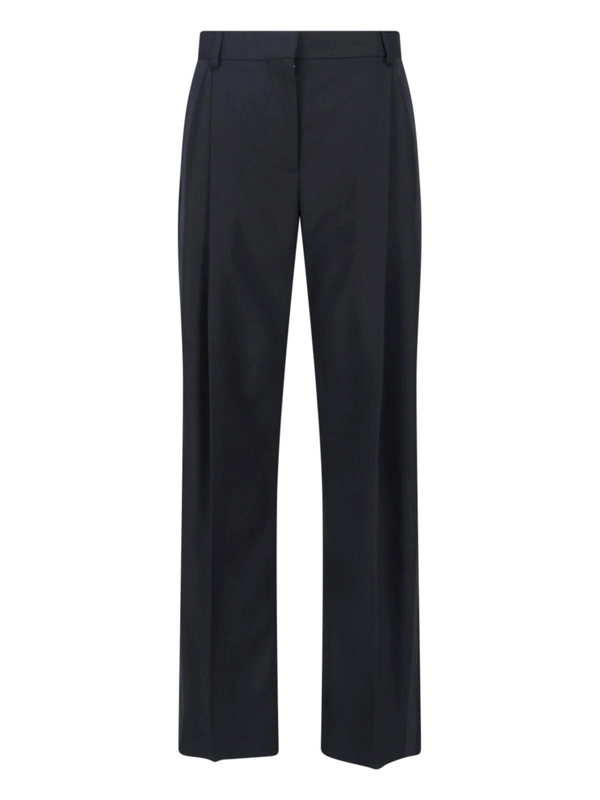 stella mccartney trousers black material 1: wool - women