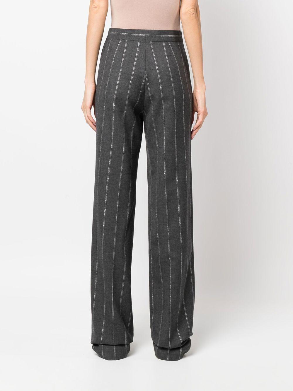 stella mccartney trousers grey cotton - women