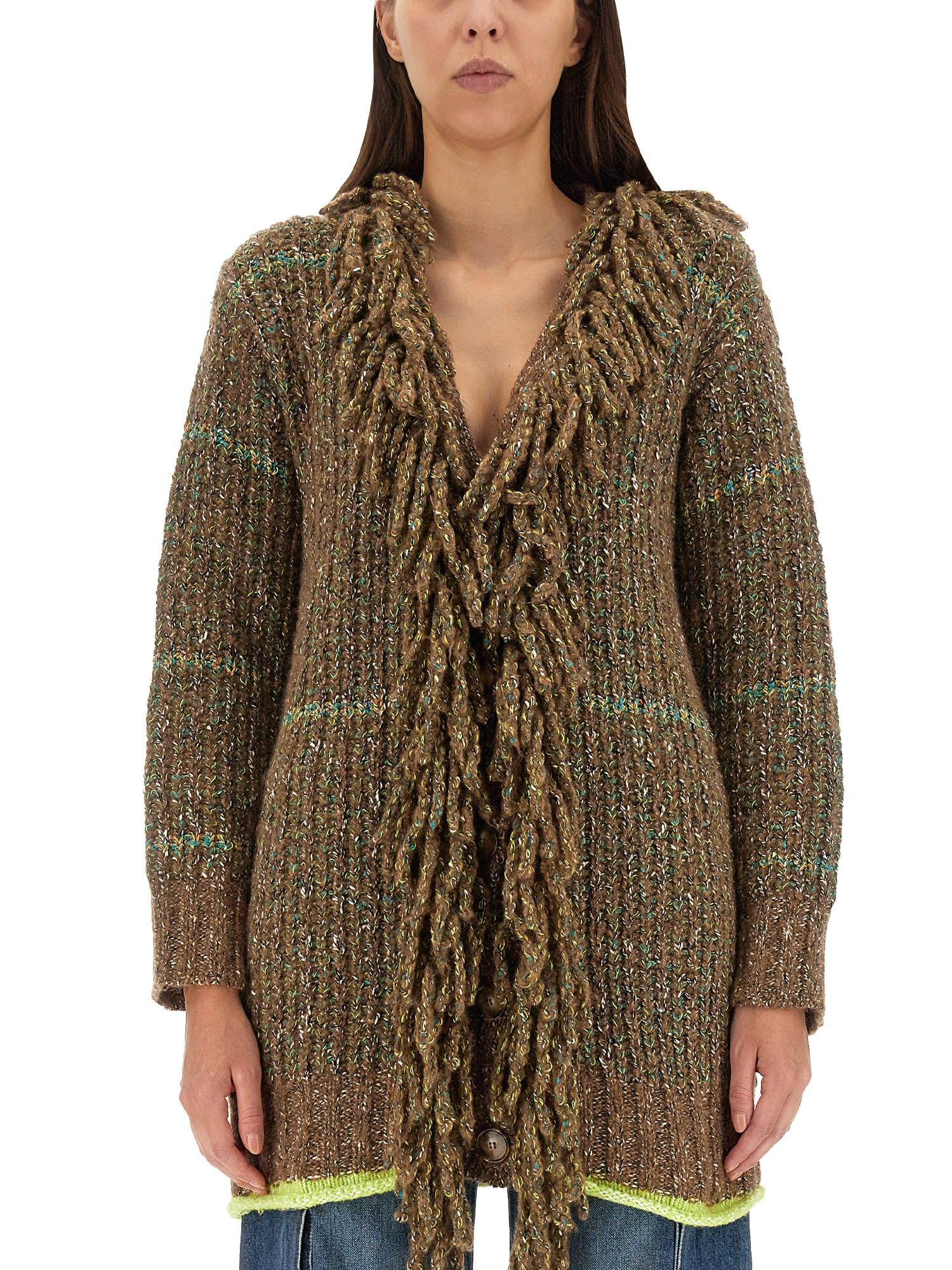 stella mccartney wool blend cardigan