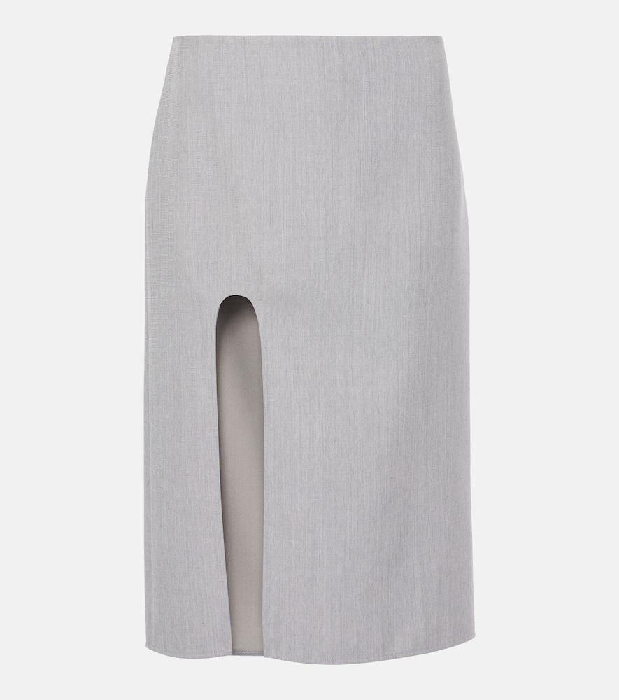 stella mccartney wool pencil skirt