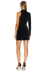 stella velour mini dress