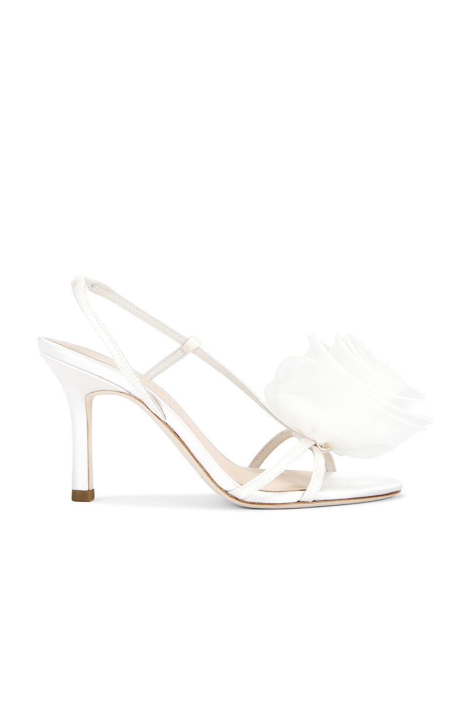steph flower heeled sandal