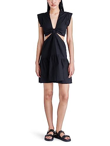 steve madden apparel women's amanda mini dress, purple heather, x-large