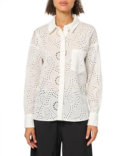 steve madden apparel women's cornelia top, cloud, medium