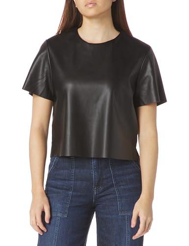 steve madden apparel women's ezra top, black, x-small