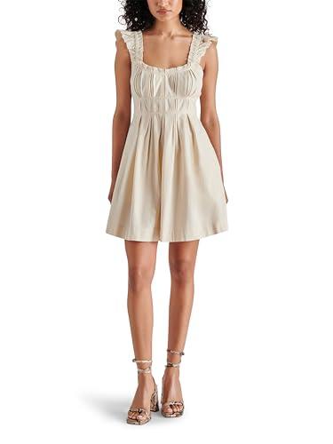 steve madden apparel women's harmony dress, oatmeal