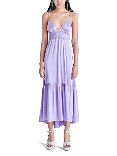 steve madden apparel women's lisa dress, violet tulip