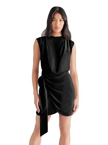 steve madden apparel women's noella dress, black