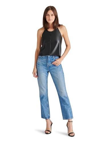 steve madden apparel women's sera top, black