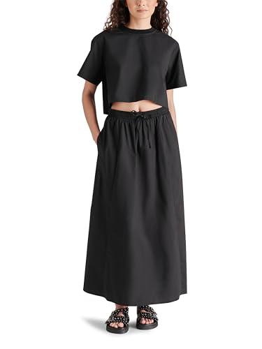 steve madden apparel women's sunny top, black, x-small