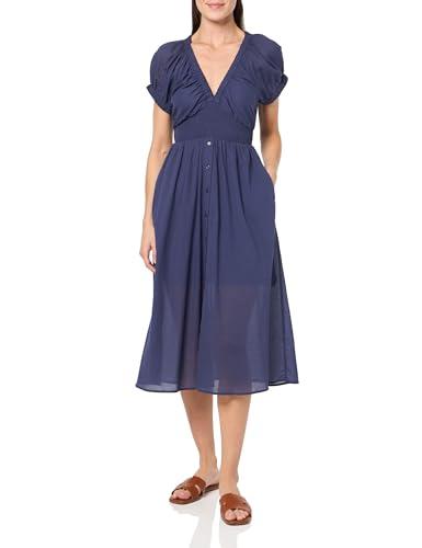 steve madden apparel women's tahlia dress, vintage blue
