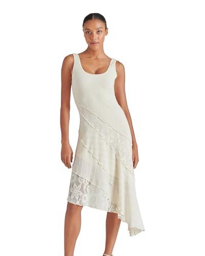 steve madden apparel women's vance dress, marshmallow