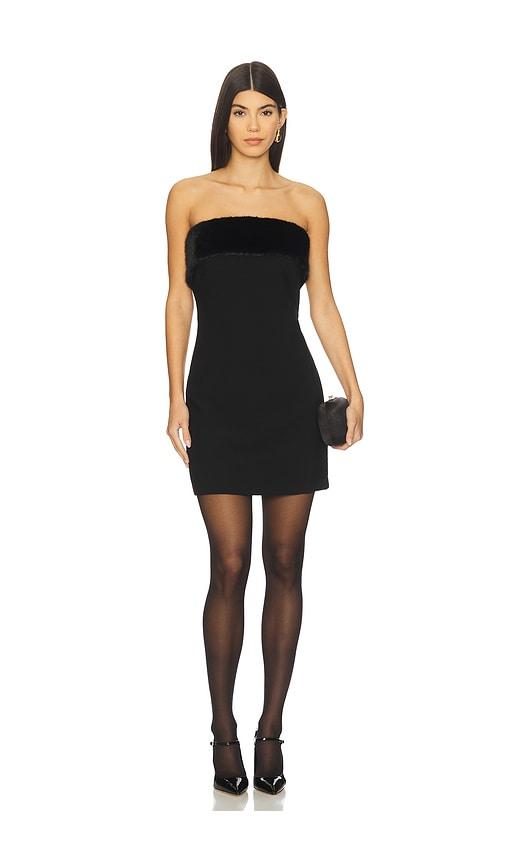 steve madden asteria dress in black.