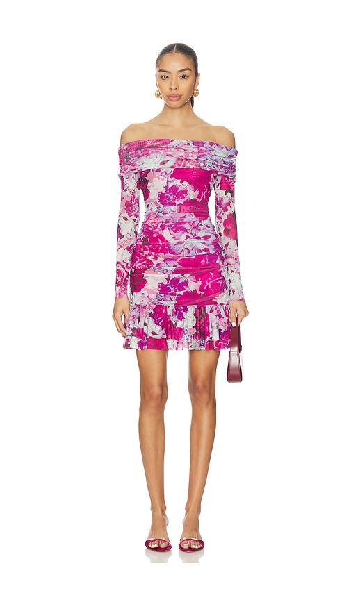 steve madden berkely dress in pink.