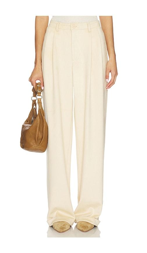 steve madden clove pant in cream.