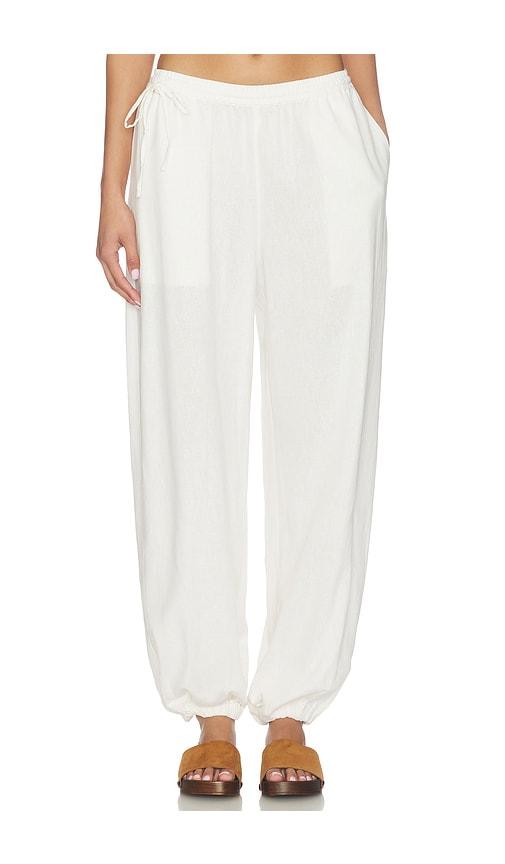 steve madden divinia pant in white.