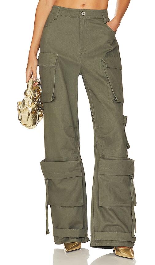 steve madden duo cargo pant in olive.