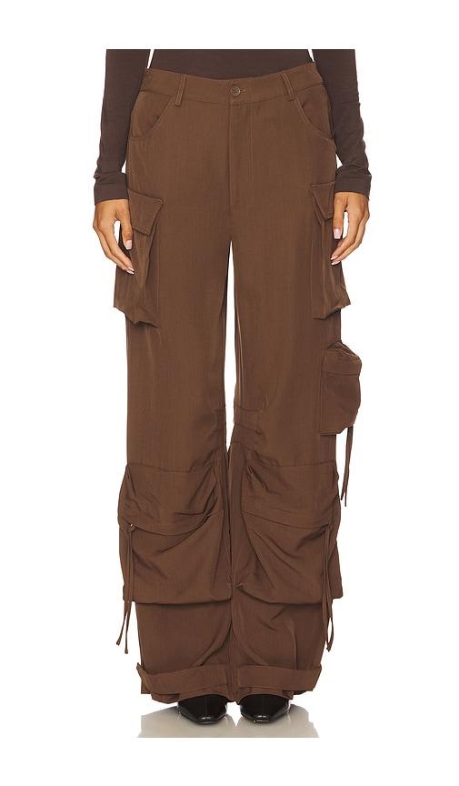 steve madden duo pant in chocolate.