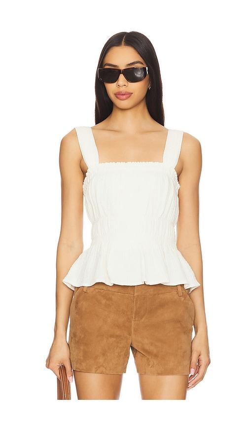 steve madden gabrielle top in cream.