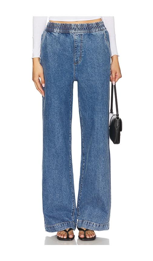 steve madden gilda pant in blue.