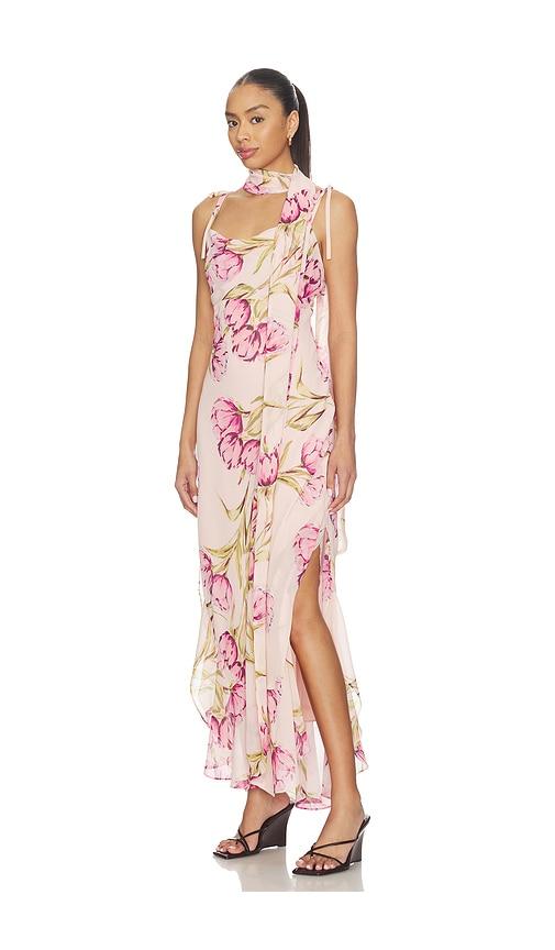steve madden jaila dress in pink.