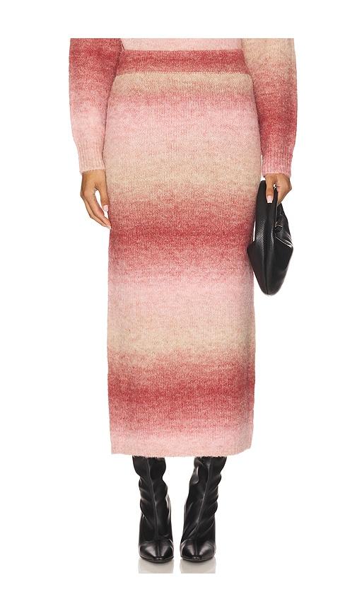 steve madden karmen skirt in pink.
