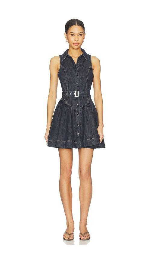 steve madden senia dress in navy.