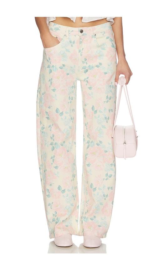 steve madden sydnee jean in white.