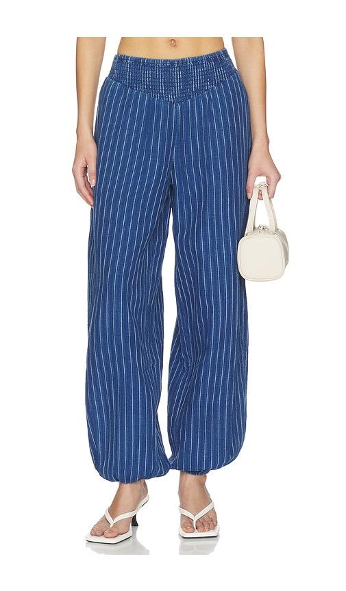 steve madden tillie pant in navy.