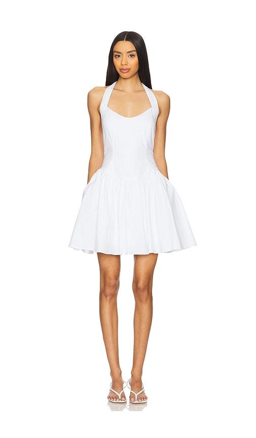 steve madden yala dress in white.