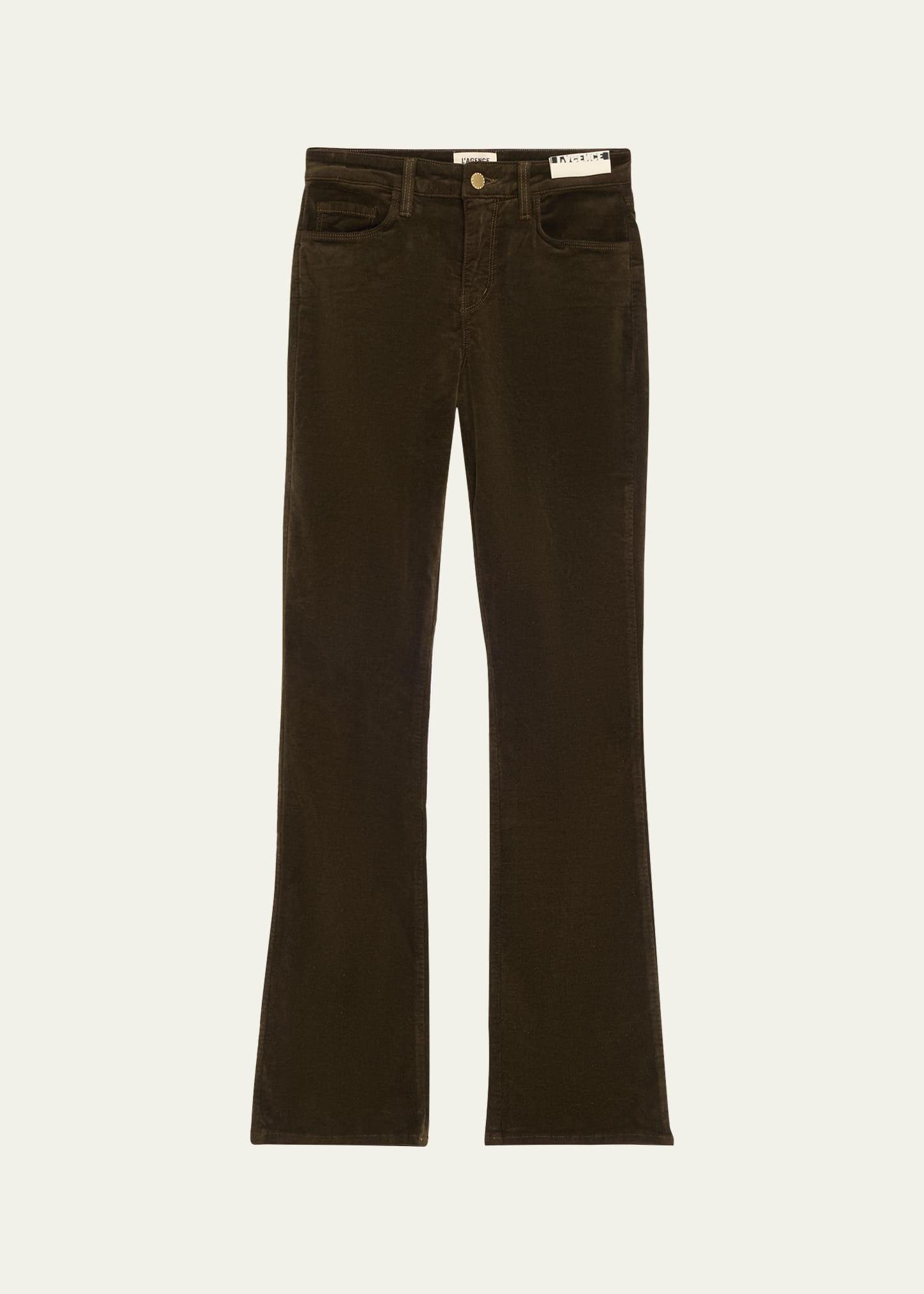 stevie high-rise straight jeans