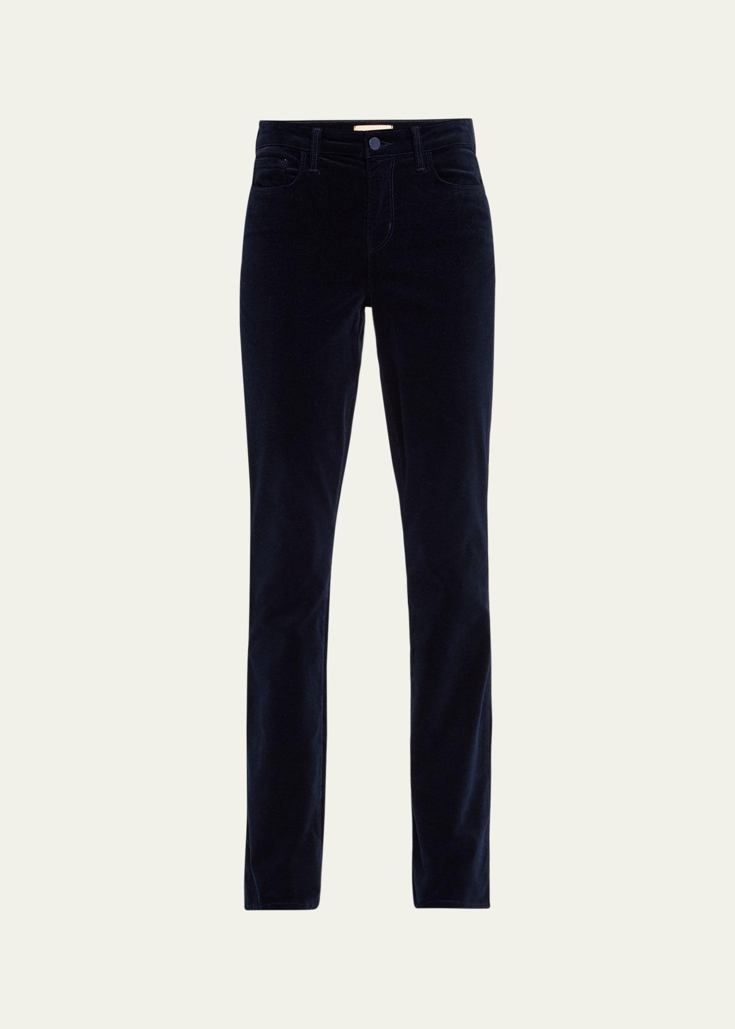 stevie high-rise straight jeans