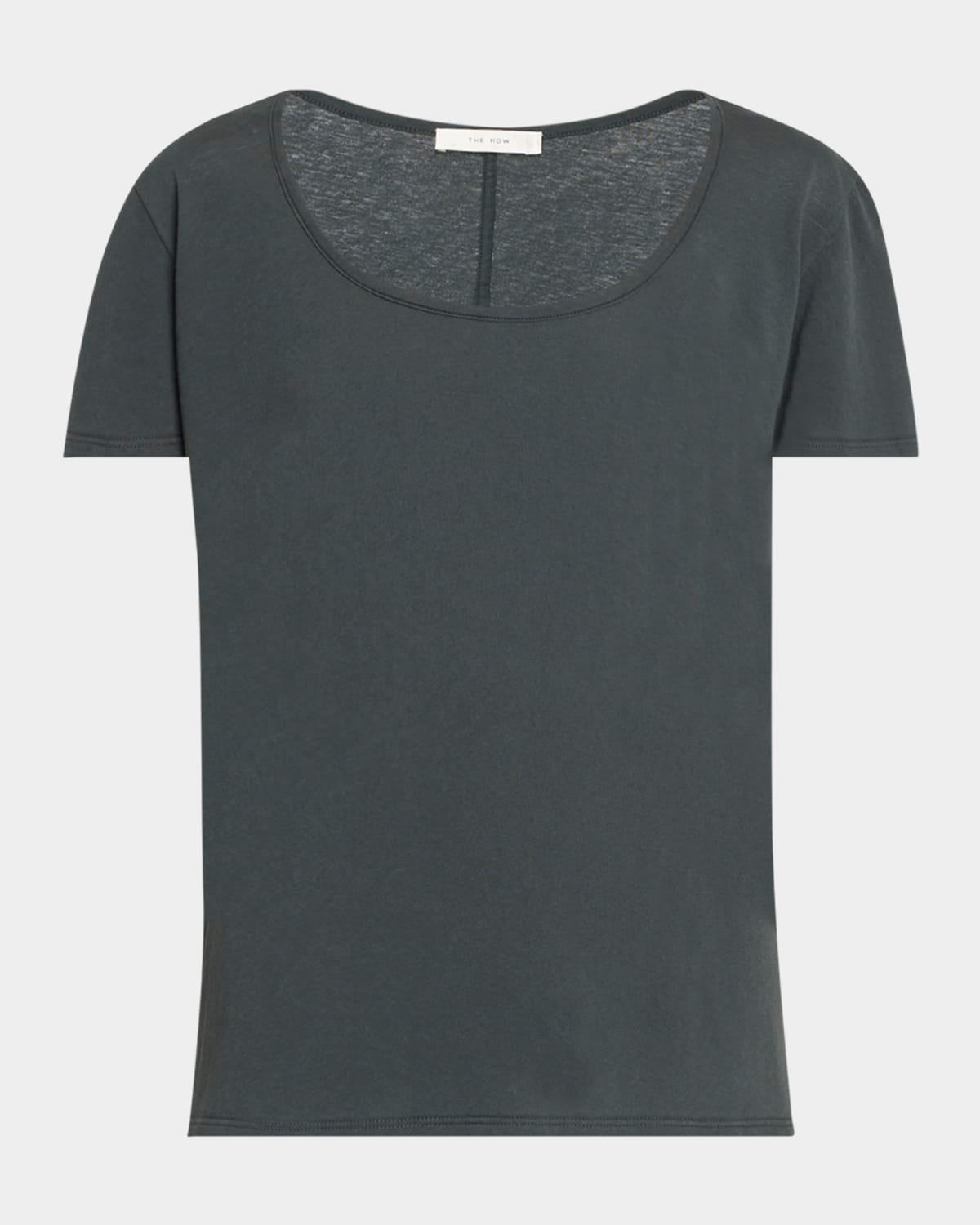 stilton scoop-neck tee