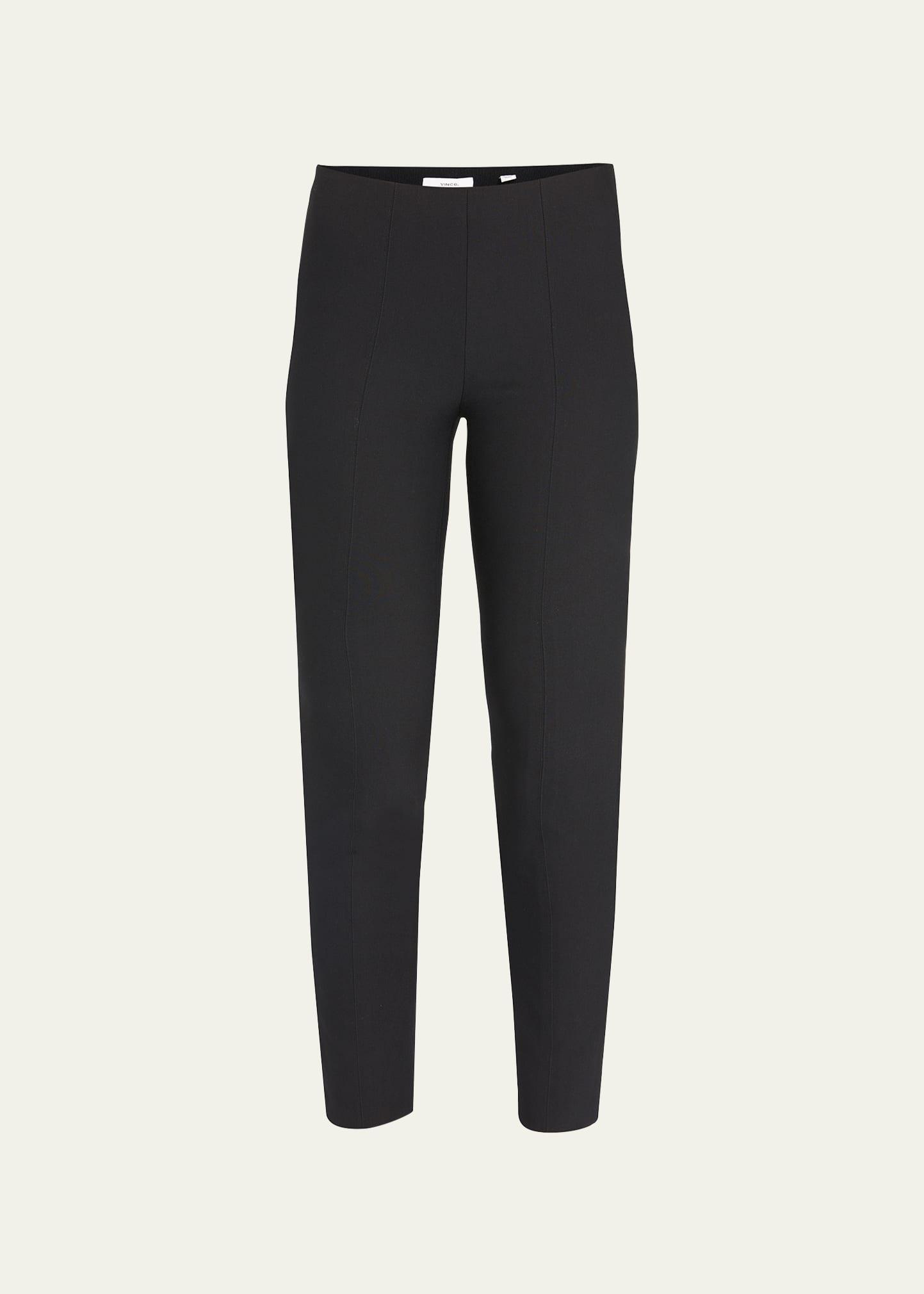 stitch-front seam leggings