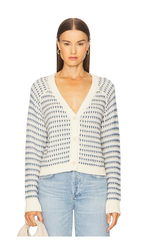 stitches & stripes dopper cardigan in ivory.