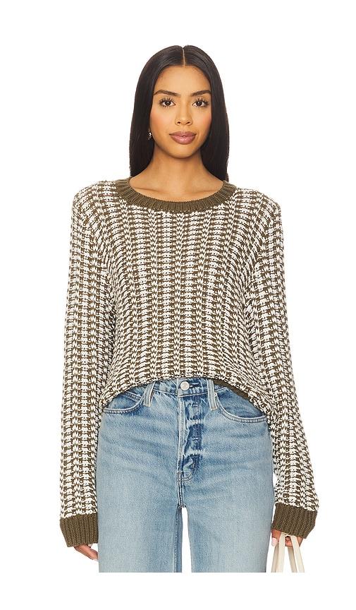 stitches & stripes elsie pullover in olive.
