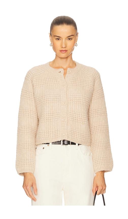 stitches & stripes jane cardigan in beige.