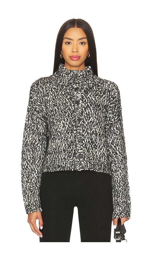 stitches & stripes keisler cardigan in black.