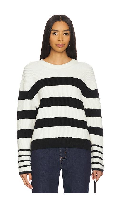 stitches & stripes nolita pullover in white.