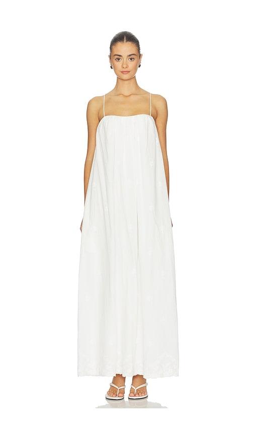 stone cold fox x revolve abigail maxi dress in white.