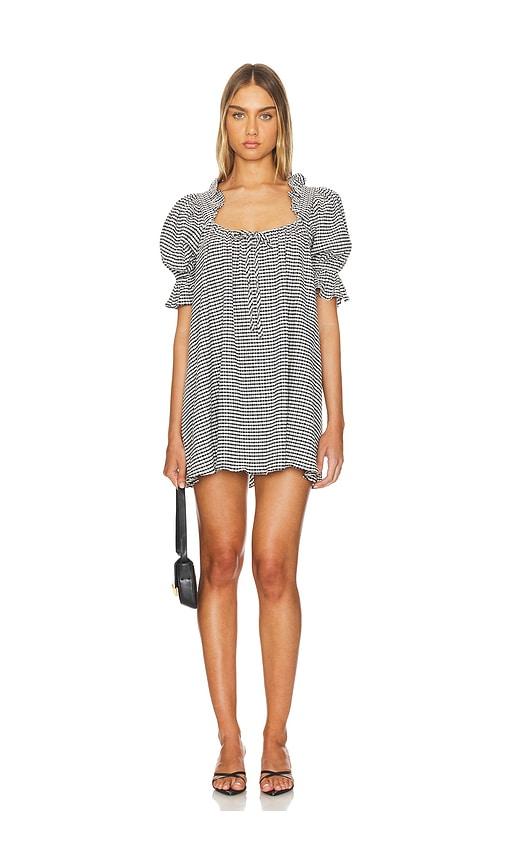 stone cold fox x revolve bella baby dress in black.