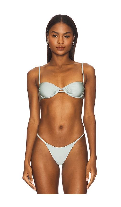 stone cold fox x revolve jorja top in slate.