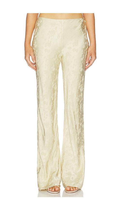 stone cold fox x revolve melfi pant in beige.