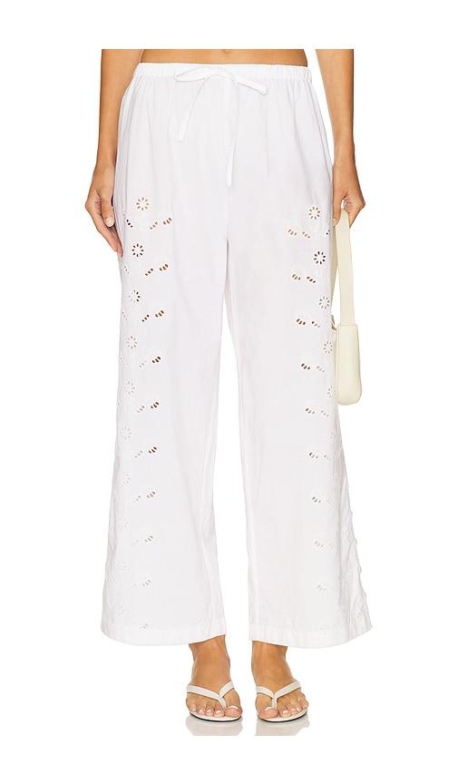 stone cold fox x revolve vanessa pant in white.