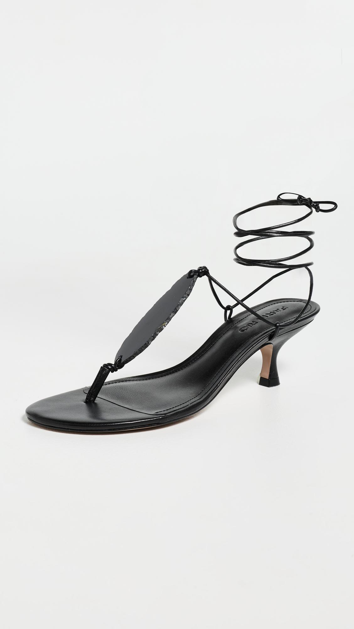 stone kitten heel sandals